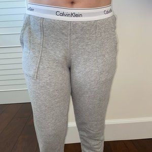 Calvin Klein gray joggers